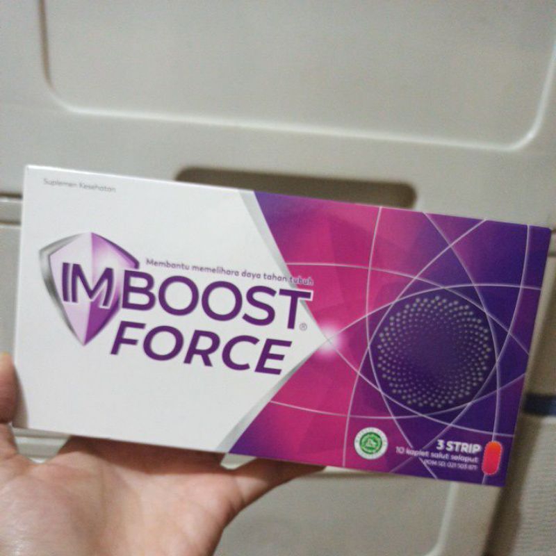 imboost force box 3 strip 30 kaplet vitamin daya tahan tubuh