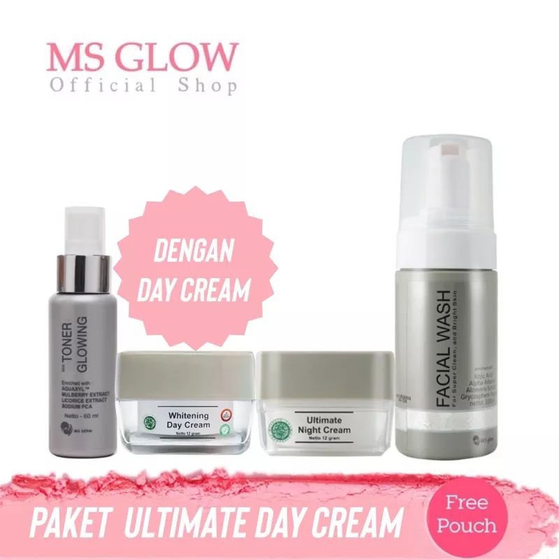 MS GLOW / PAKET BASIC / PAKET ULTIMATE / FLEK HITAM