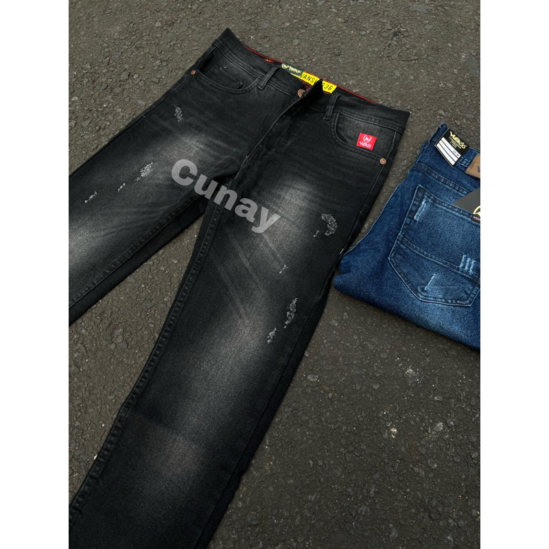 CELANA PANJANG SOBEK SLIMFIT PRIA/CELANA PANJANG SOBEK PRIA