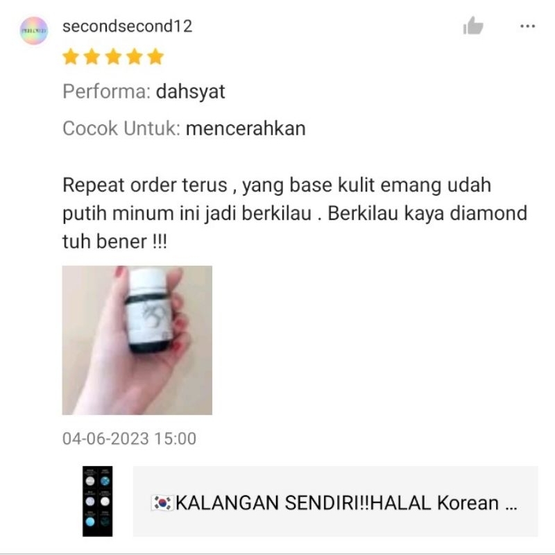 🇰🇷KALANGAN SENDIRI!!HALAL Korean Pale Glutax