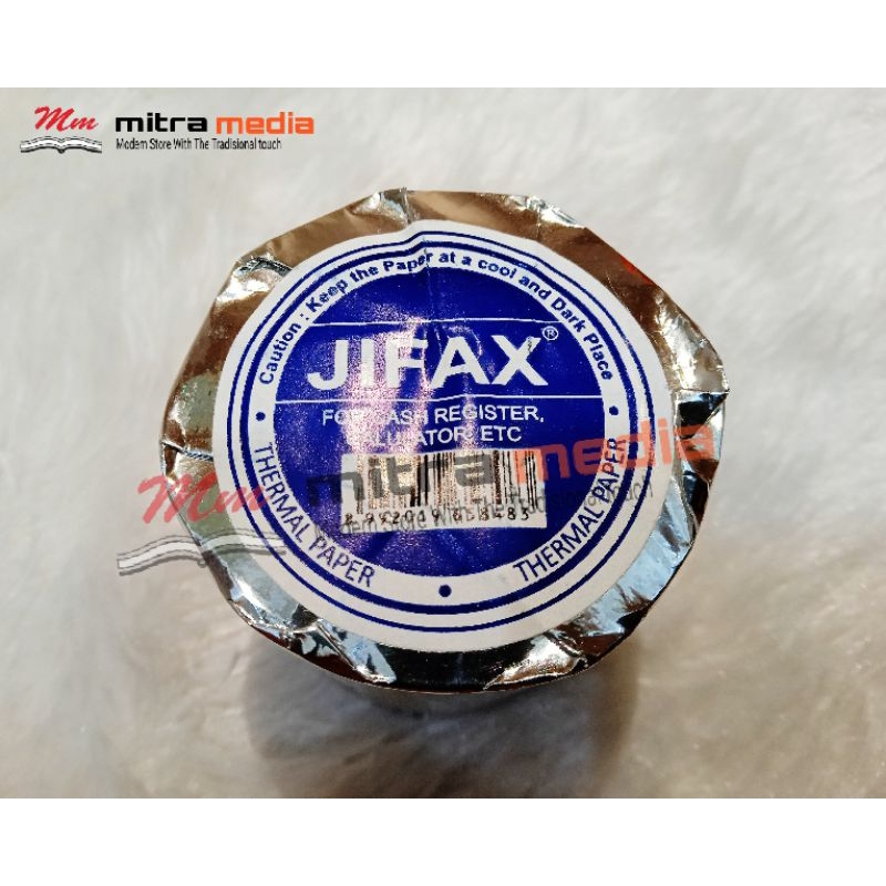 

KERTAS STRUK TERMAL JIFAX 58X48 BLACK