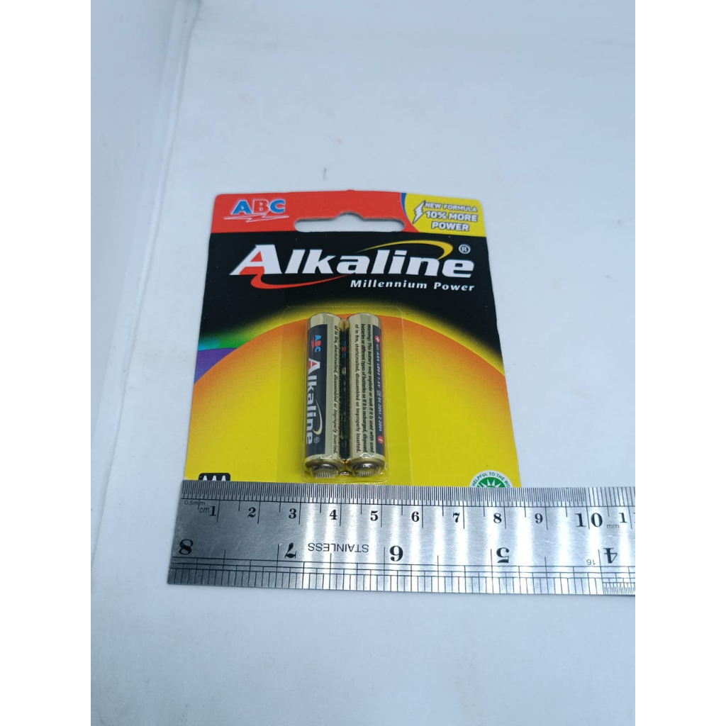 BAKTRE AAA A3 ALKALINE HEAVY DUTY MEREK ABC 1 PAK ISI 2 PCS