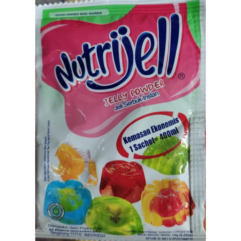 

NUTRIJELL RASA JAMBU BIJI SACHET 10g