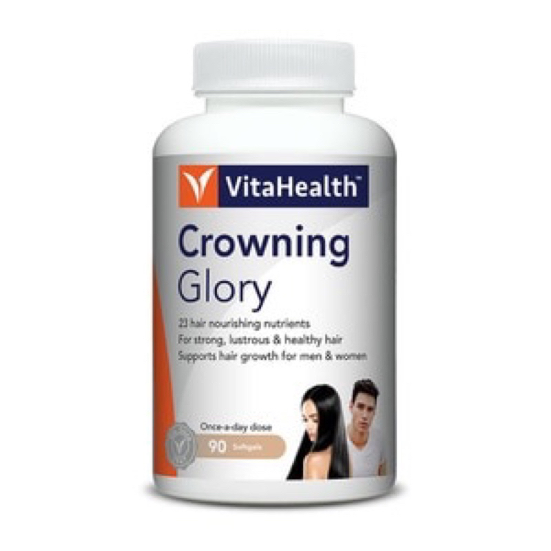 VITAHEALTH Crowning Glory 23 Hair Nourishing Softgels 90s