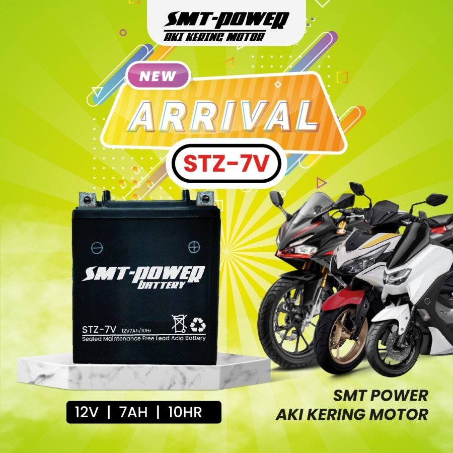 AKI MOTOR / AKI KERING MOTOR SMT POWER STZ 7V 7AH