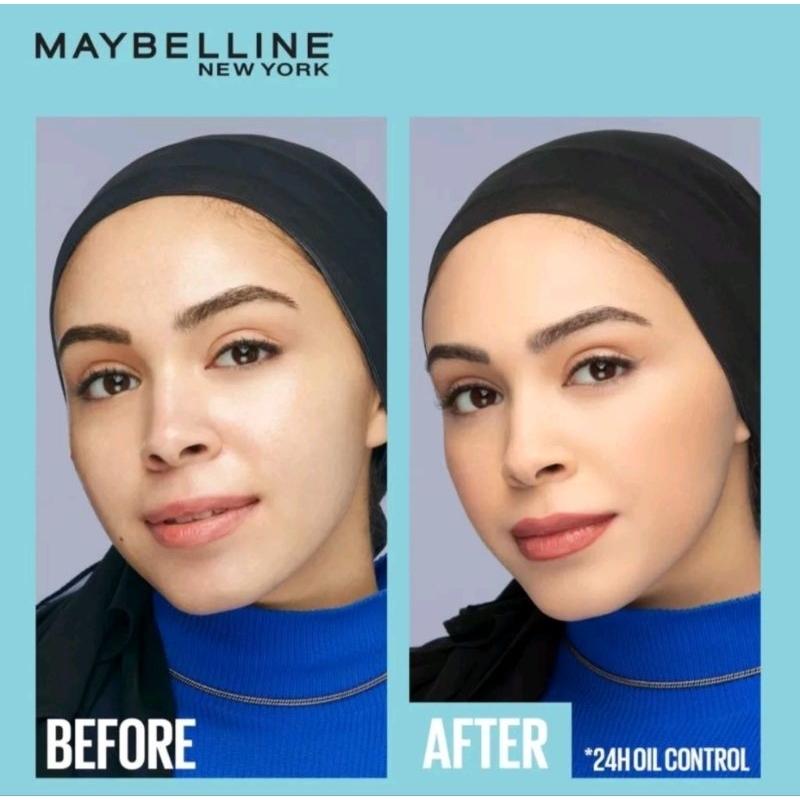 Maybelline Fit Me Matte + Poreless 24 Hour Oil Control Powder Foundation