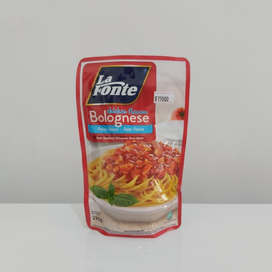 

La Fonte Saus Spaghetti Chicken Bolognese Rasa Ayam 290 gr