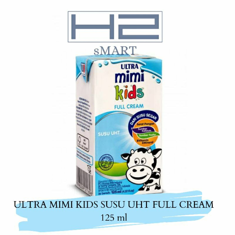 

ULTRA MIMI KIDS SUSU UHT 125ml / Susu UHT ALL VARIANT 125ml (1pcs)