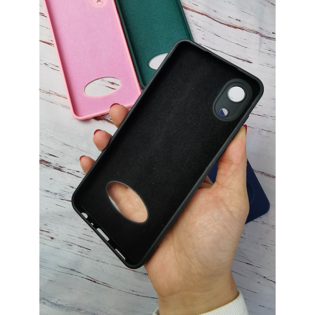 Softcase Maccaron  Pelindung Lensa Kaca Kamera + Bludru Anti Jamur Oppo A54 4G A55 4G A53 A33 2020 A9 A5 2020 A12 A5S A3S A1K RENO 8T 4g