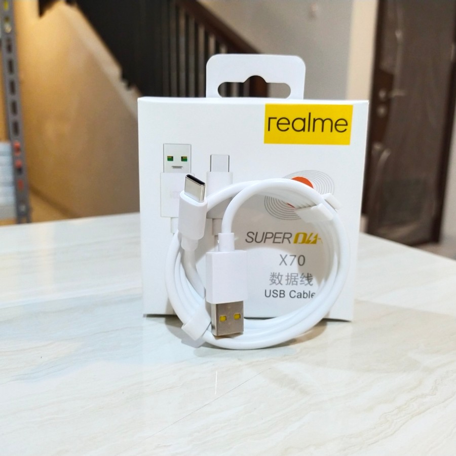 Kabel Data Realme Type C VOOC Original