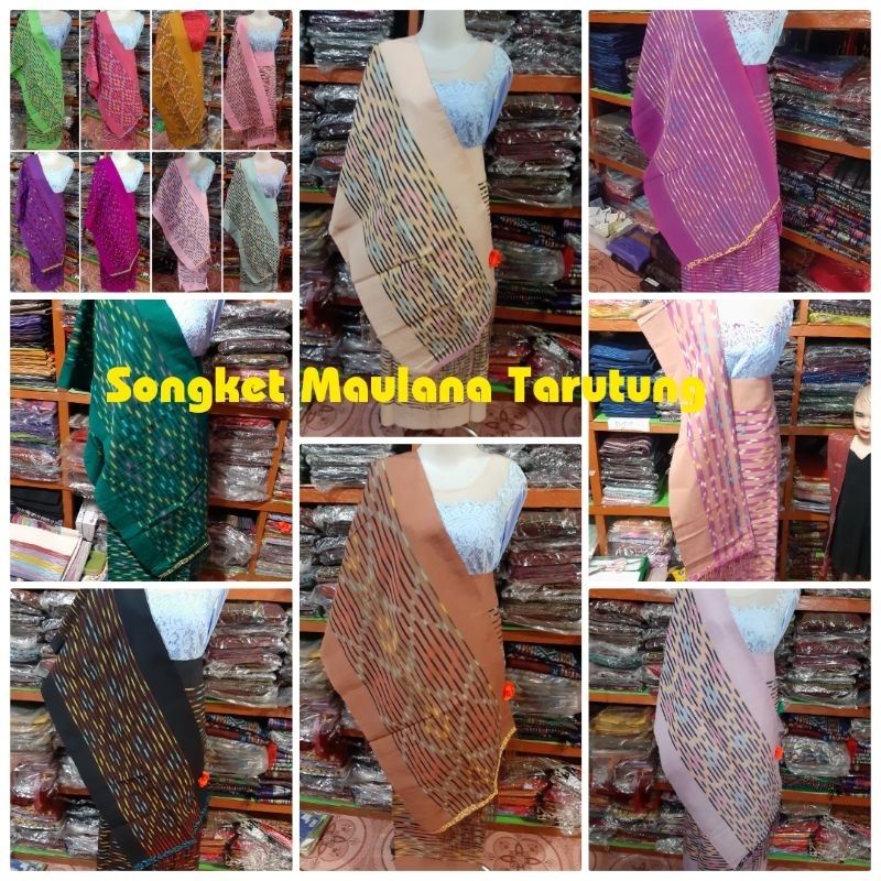 Songket Tarutung Maulana Liris Tenun Tangan Cantik