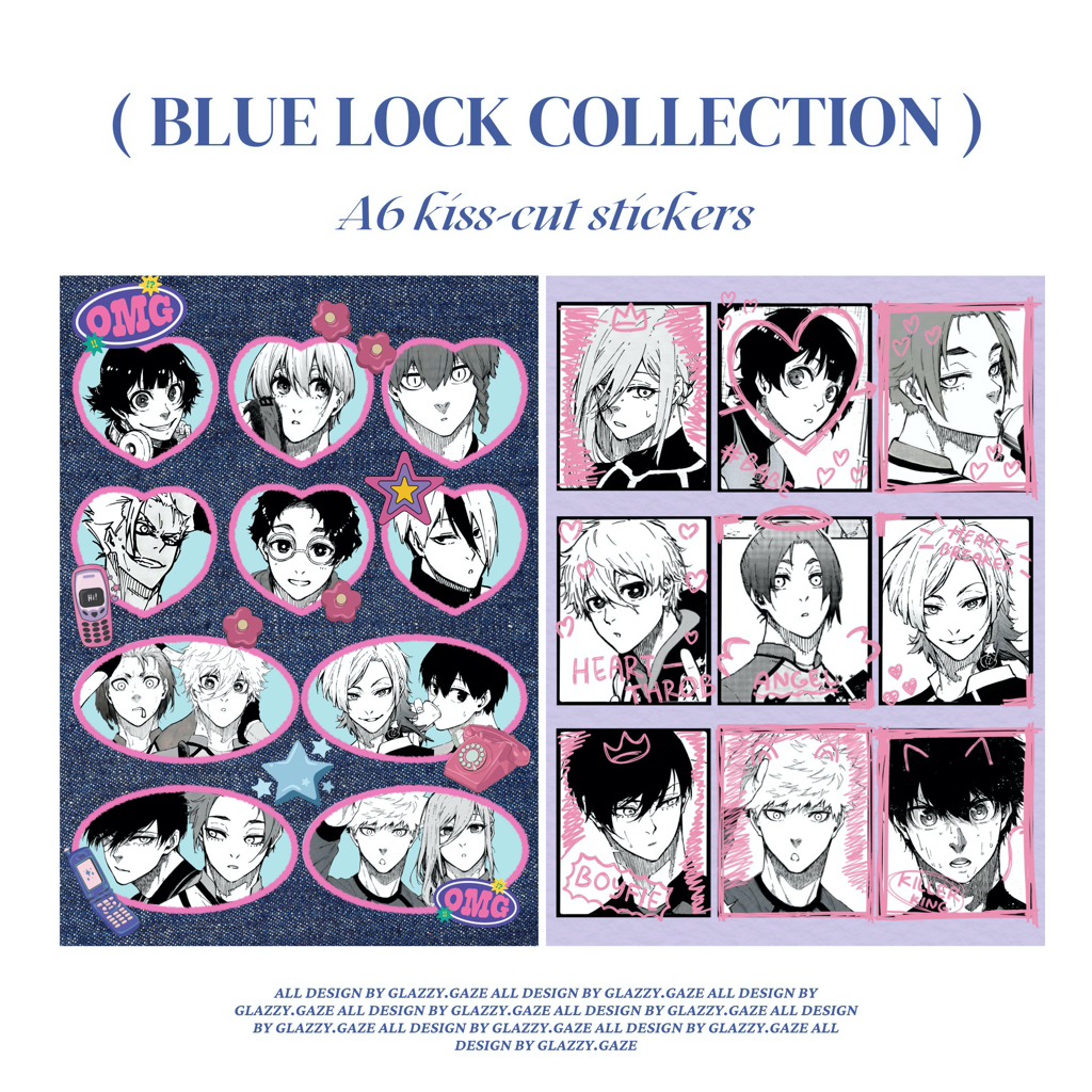 blue lock sticker anime