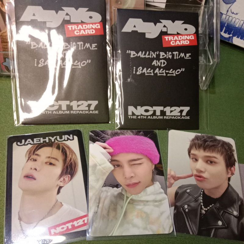 PHOTOCARD OFFICIAL NCT127 TRADING CARD AY YO