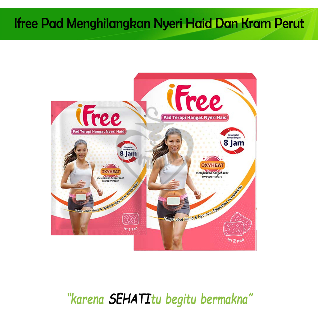 Ifree Pads Haid Cap Lang Meredakan Gejala Nyeri Perut Haid