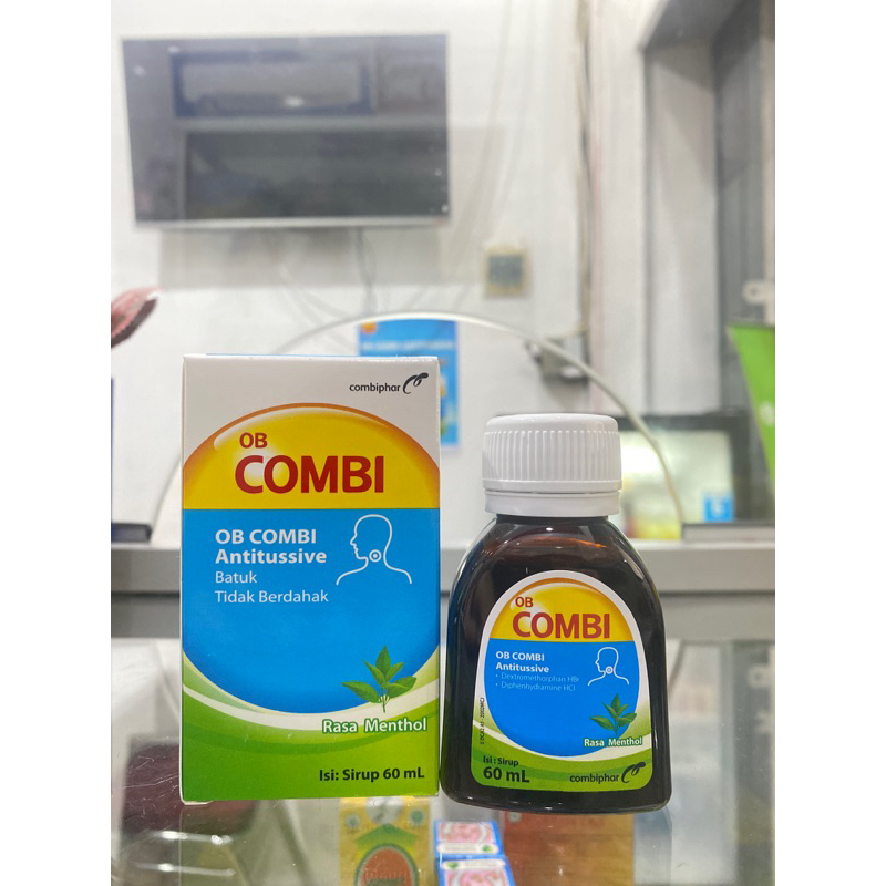 OBH Combi Antitussive Menthol 60ml / Obat Batuk Kering