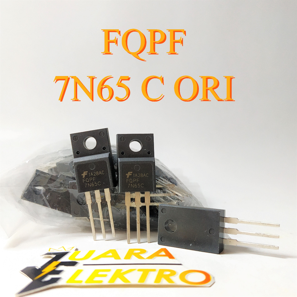 Transistor MPF 7N65 ORI | Transistor (TR) FQPF 7N65 ORIGINAL / ASLI