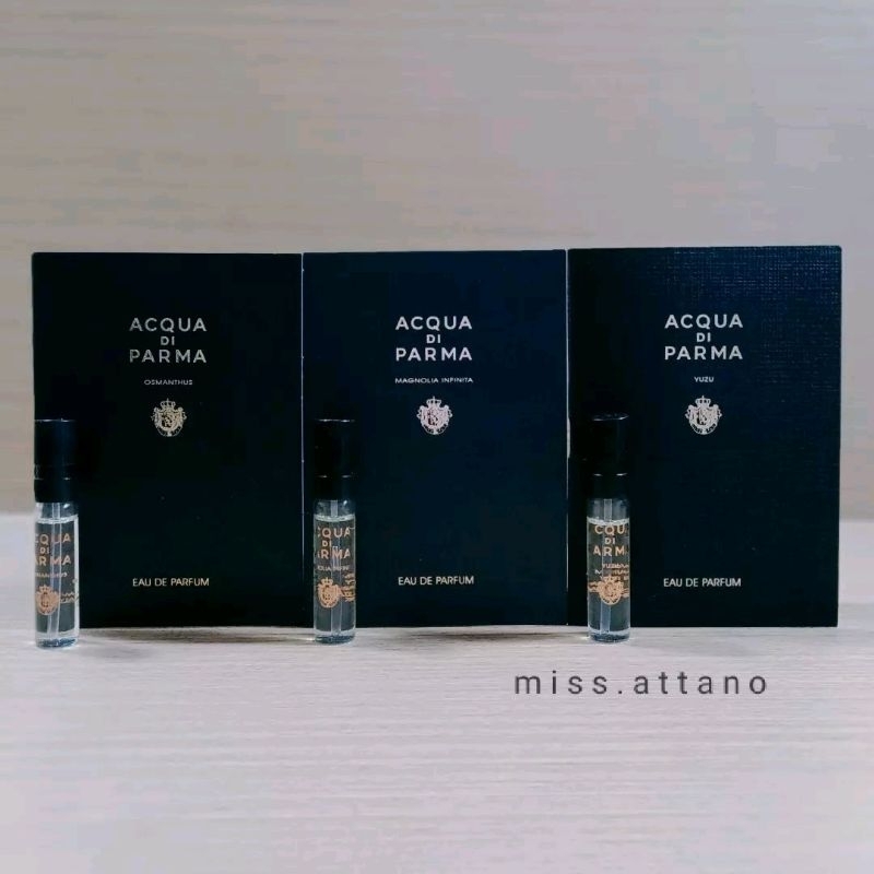 Vial parfum original Acqua di Parma Magnolia Infinita / Yuzu / Osmanthus