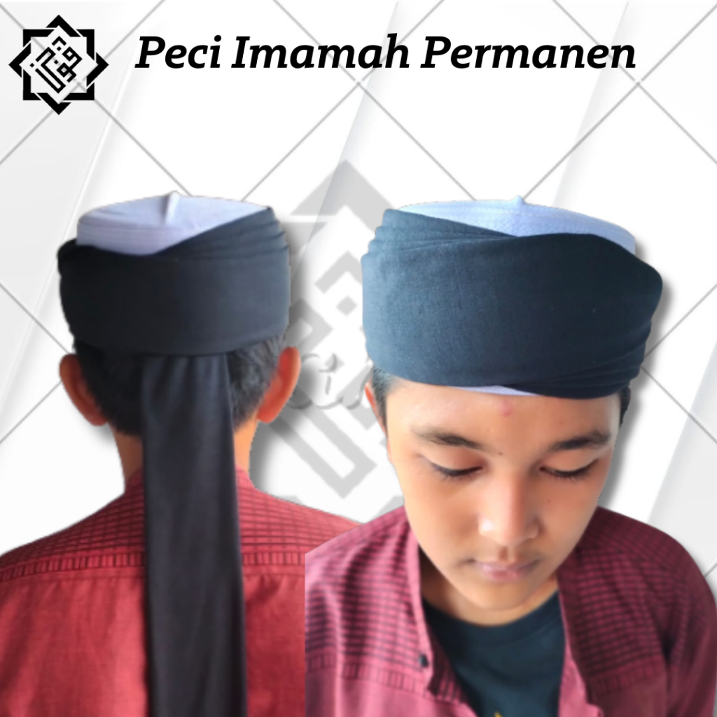 Peci Imamah Permanen Panjang 3 Meter Peci Imamah Peci Imamah Anak Laki Laki Peci Imamah Permanen Dws