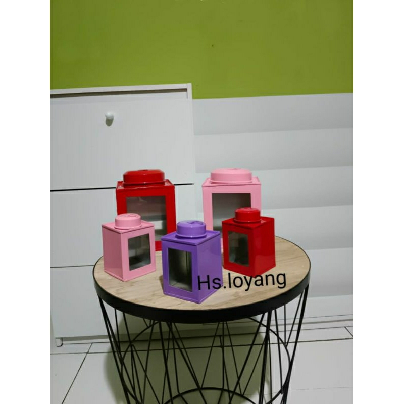 Toples Kerupuk/Kaleng kerupuk mini/Box kaleng krupuk