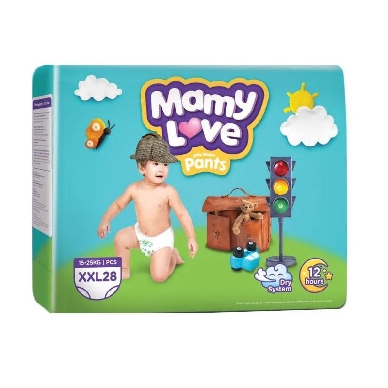 PAMPERS ANAK / POPOK ANAK MAMY LOVE UKURAN XXL