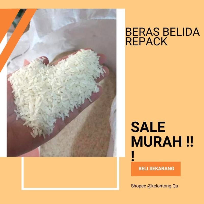 

BERAS BELIDA REPACK 1 KG
