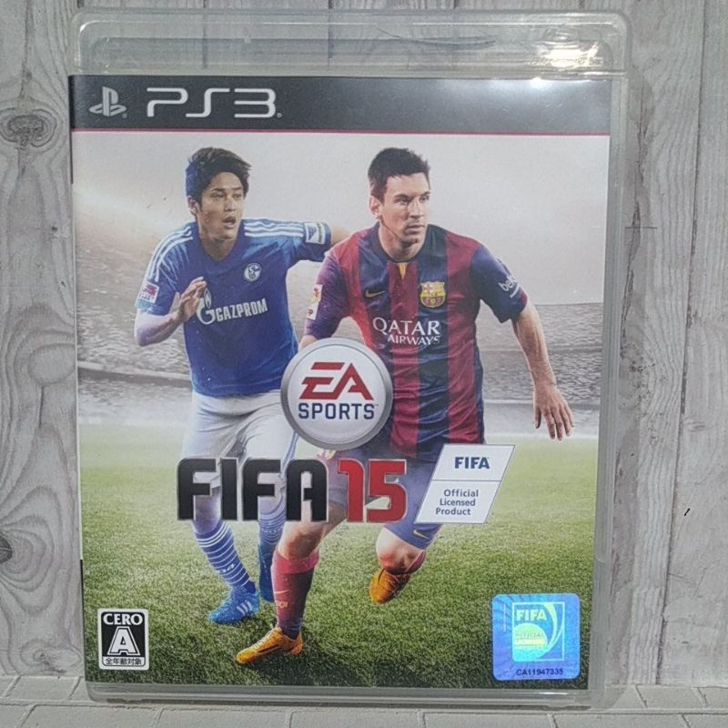 BD CD KASET ORIGINAL PS3 FIFA 15 Jpn Bahasa Jepang Lengkap manual book