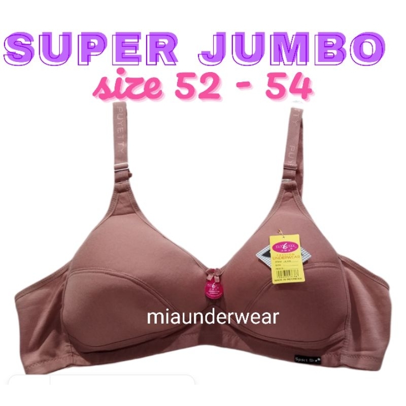 Bra Super jumbo size 52 , 54 / bra sport / Cup Besar / kait 3 / bra jumbo / bh jumbo