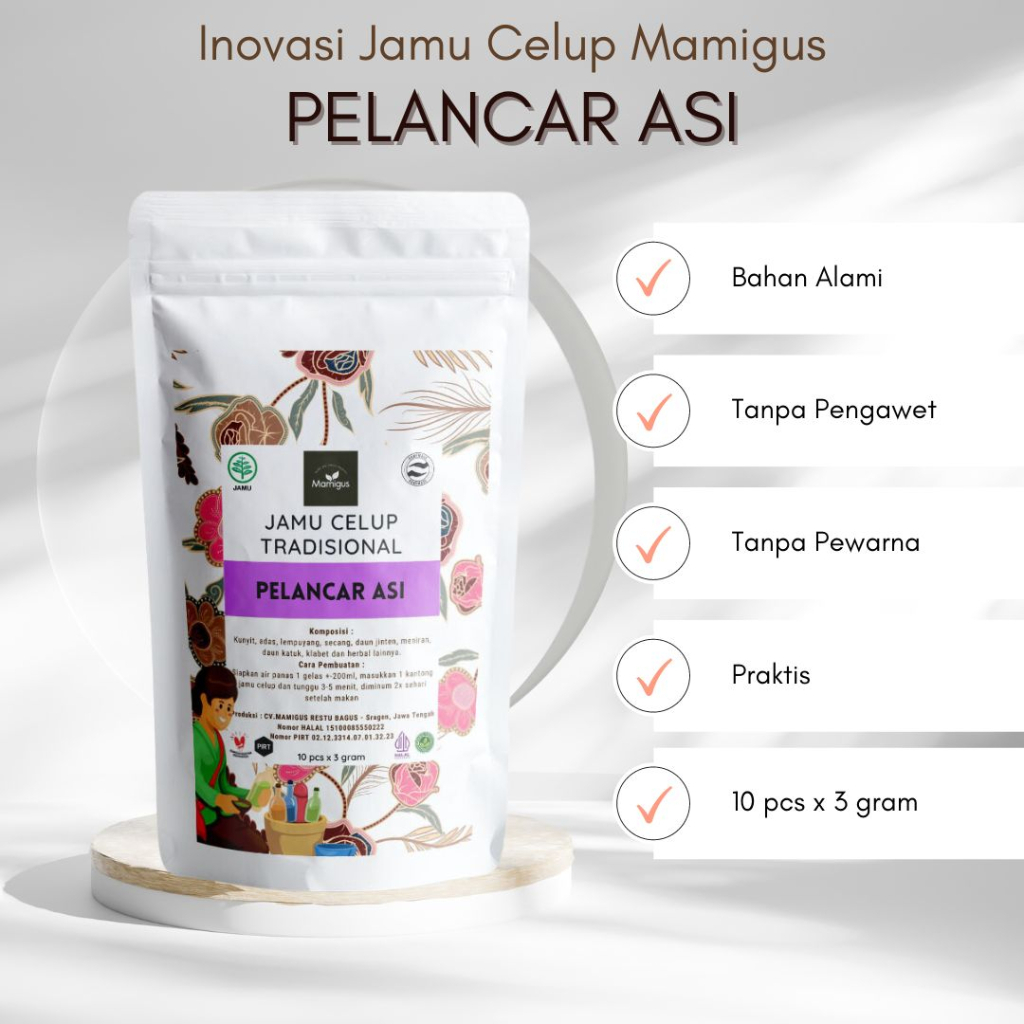 

Jamu Celup Tradisional PELANCAR ASI