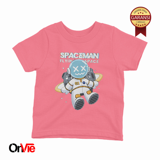 Kaos Anak Spaceman Cotton Combed 30s