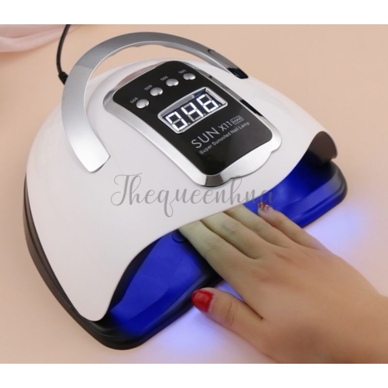 SUN X11 Max 280W Garansi Satu Bulan 66Leds Dalam Full Hitam Lampu Pengering Kutek Gel Led UV Nail Lamp Alat Pengering Kutek Gel