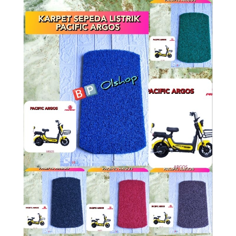 Karpet Serabut Sepeda Motor Listrik Pacific Argos