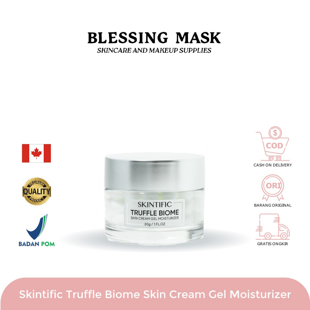 SKINTIFIC Ectoin Skin Cream Gel Moisturizer 30g | Blessingmask.official