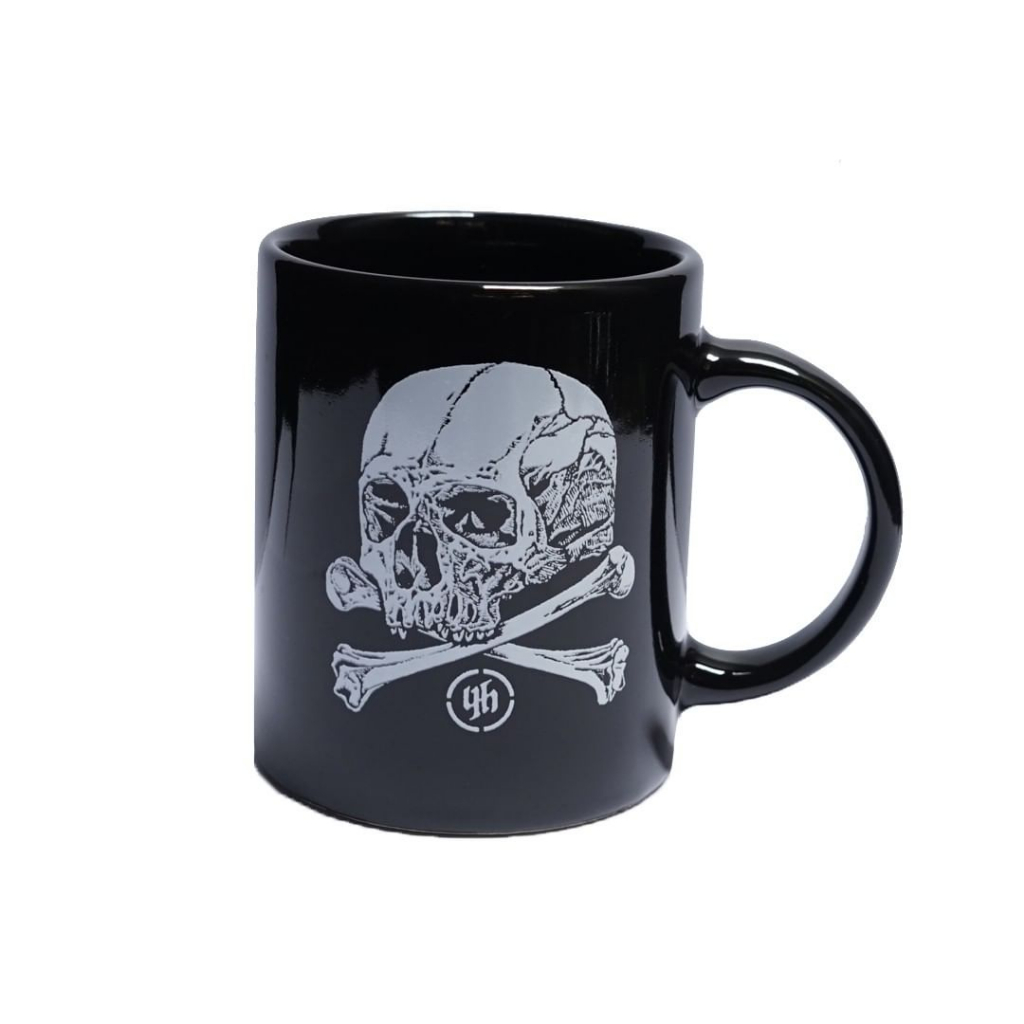 HUSTED BONESK BLACK MUG