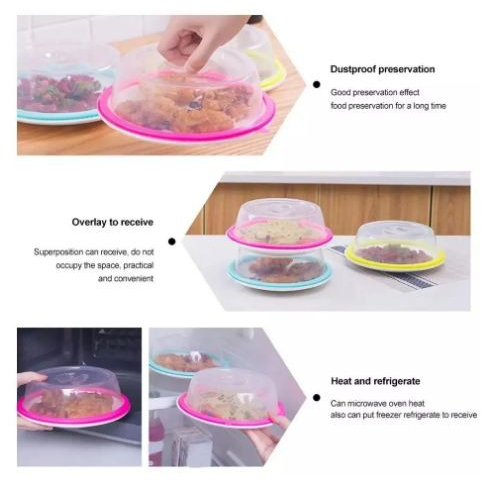 NP - Penutup Piring Mangkok Makanan Microwave/Microwave Cover for Food