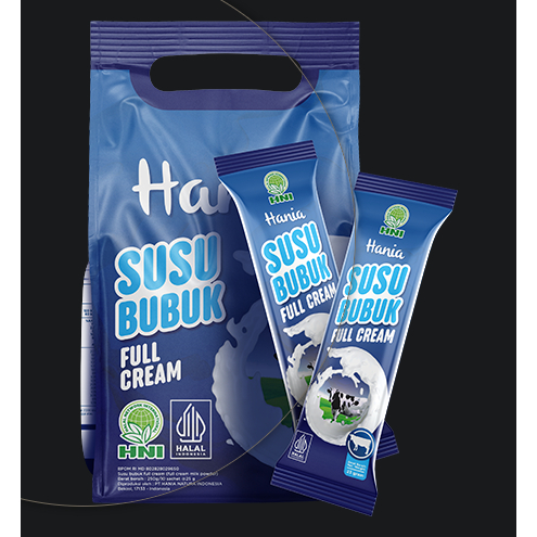 

HANIA SUSU BUBUK FULL CREAM HNI HPAI 100% susu sapi bubuk non gula