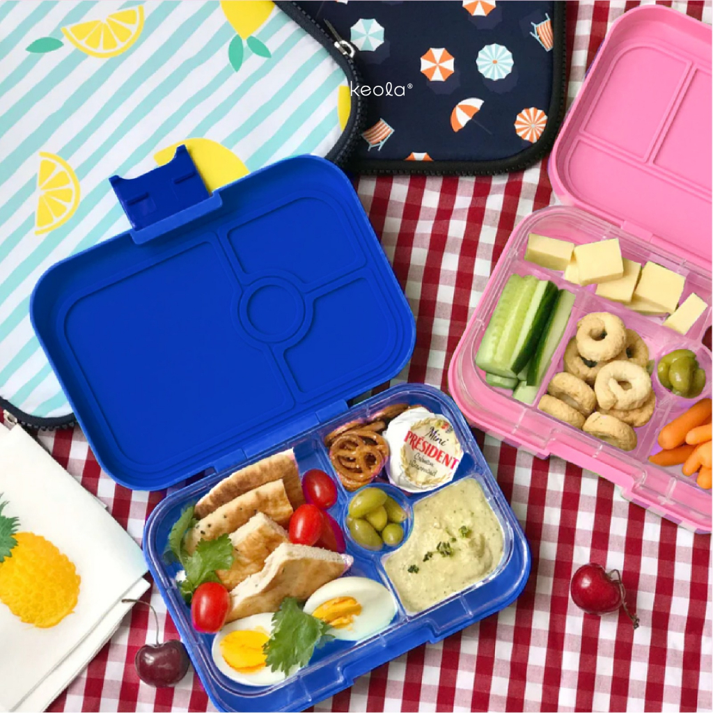 T24 - Keola Lunch Box Bento Tritan High Grade | Bento Box Anak | Tempat bekal makan Anak Food Grade