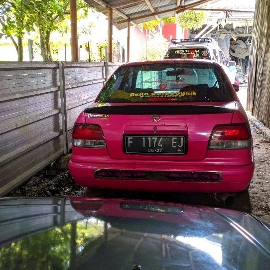 ductail all new Corolla 1.6,ae111