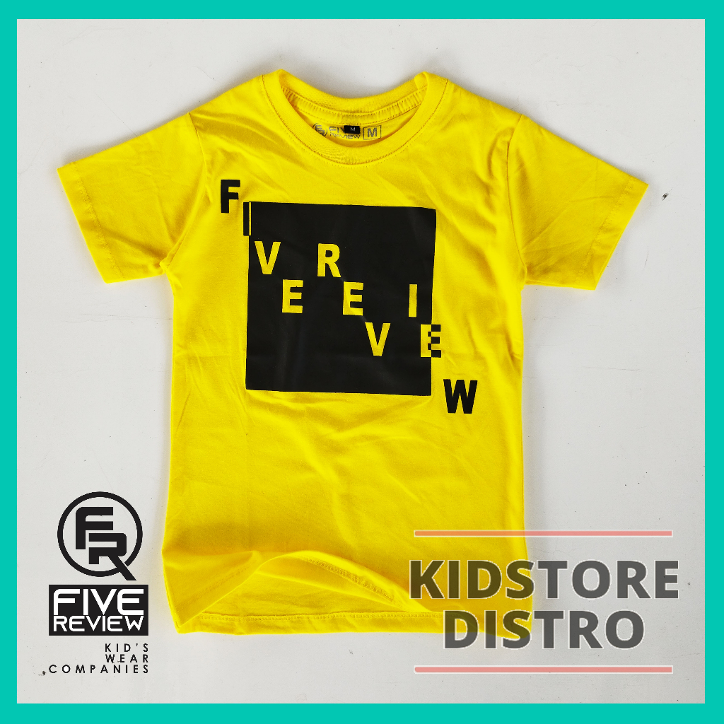 Kaos Anak Laki Laki Baju Anak Cowok T-Shirt Distro Branded Clothing Terbaru