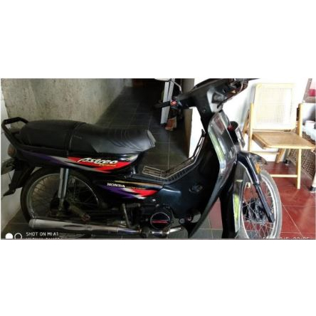 STIKER STRIPING LIS BODY ASTREA GRAND 95 1995 MERAH STANDAR