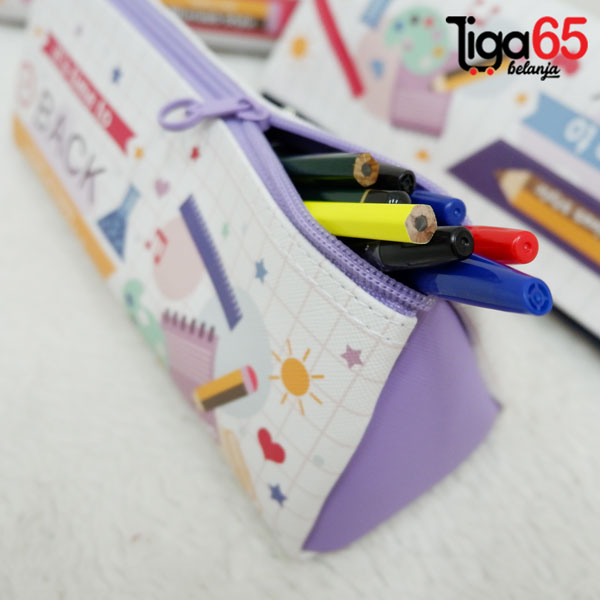 365 Tempat Pulpen pensil / Kotak Pensil / PENCIL BAG / Tas Organizer / Pouch / PENCIL BAG HILARIOUS 223-005