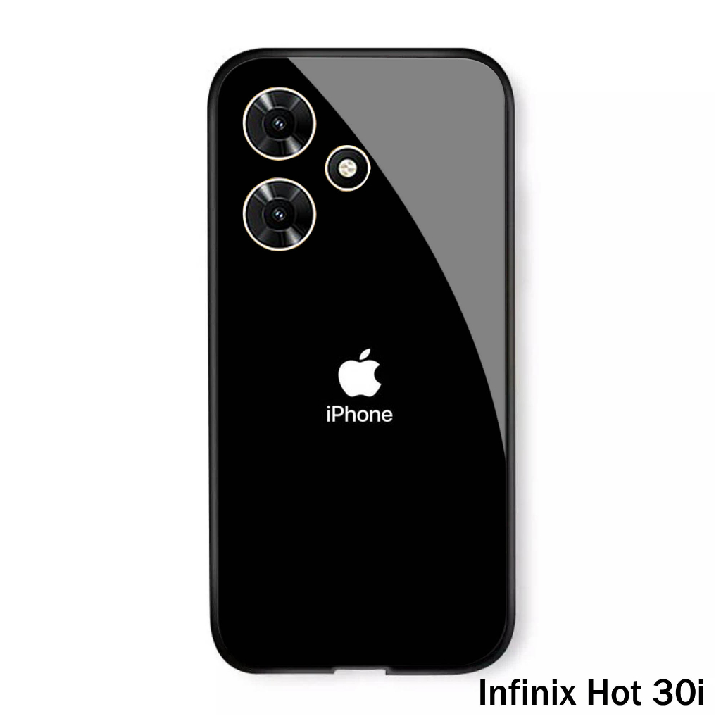 (S01) Case  Glass INFINIX HOT 30i - casing Terbaru handphone - INFINIX HOT 30i  - pelindung handphone - INFINIX HOT 30i