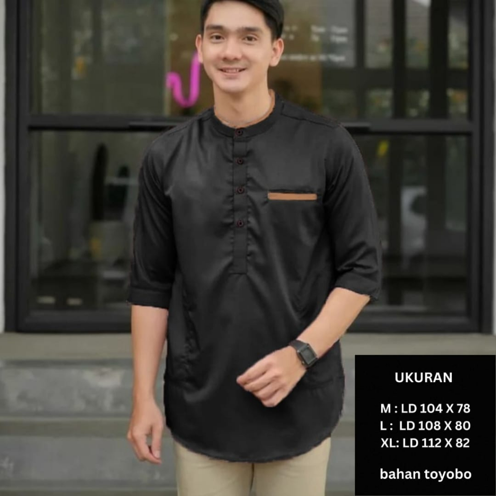 baju muslim koko fc-ardan kemko lekan