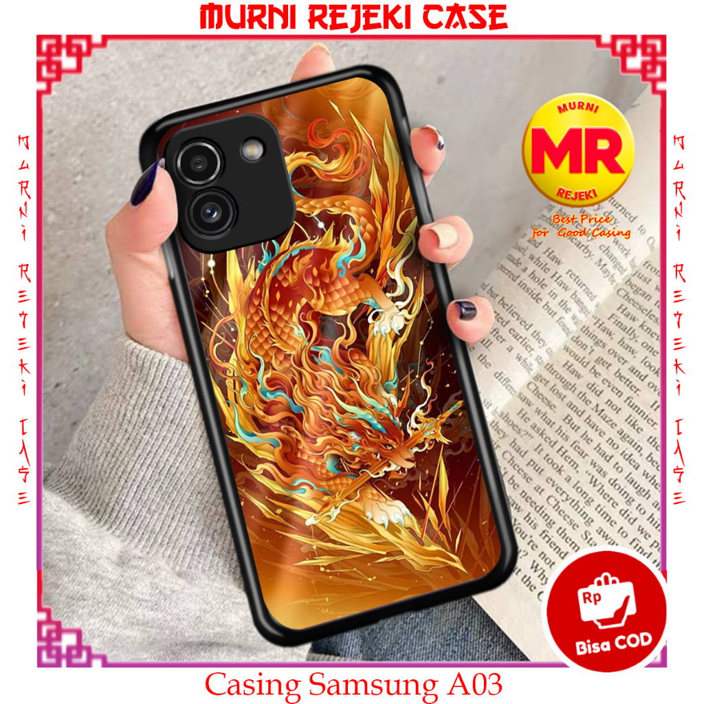 Casing Hp Samsung A03 Case Samsung A03 Motif DRAGON NEW Case lucu Casing Samsung Case Anime Softcase