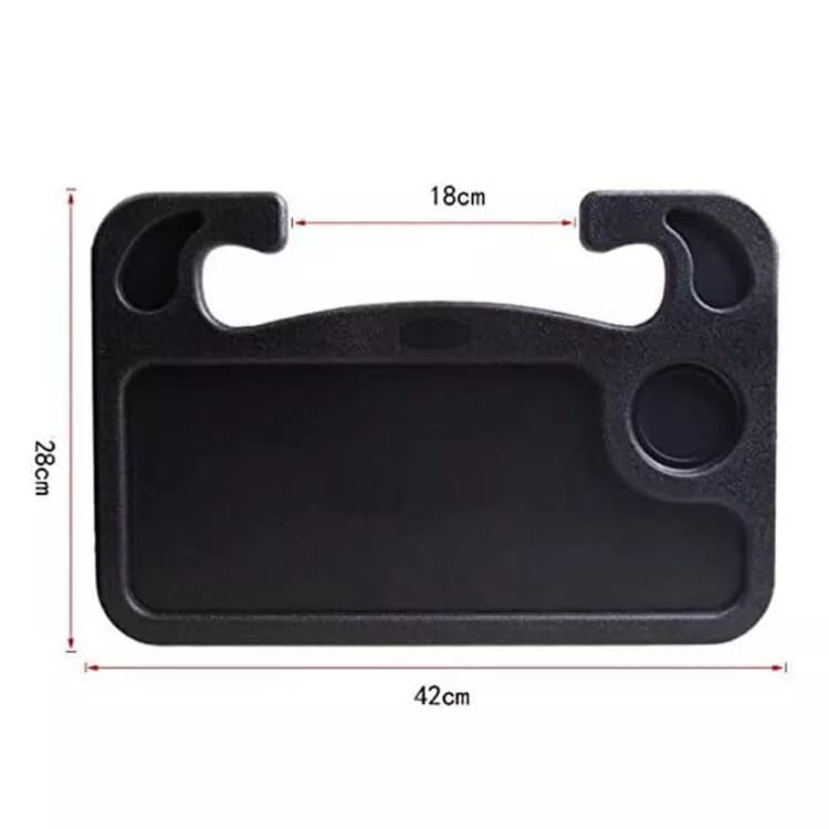 (COD) Meja Stir Mobil Holder Makan Makanan Laptop Notebook Ipad Support HP Mobil Car Portable Dining Tray Table Kerja Holder Hp Nonton