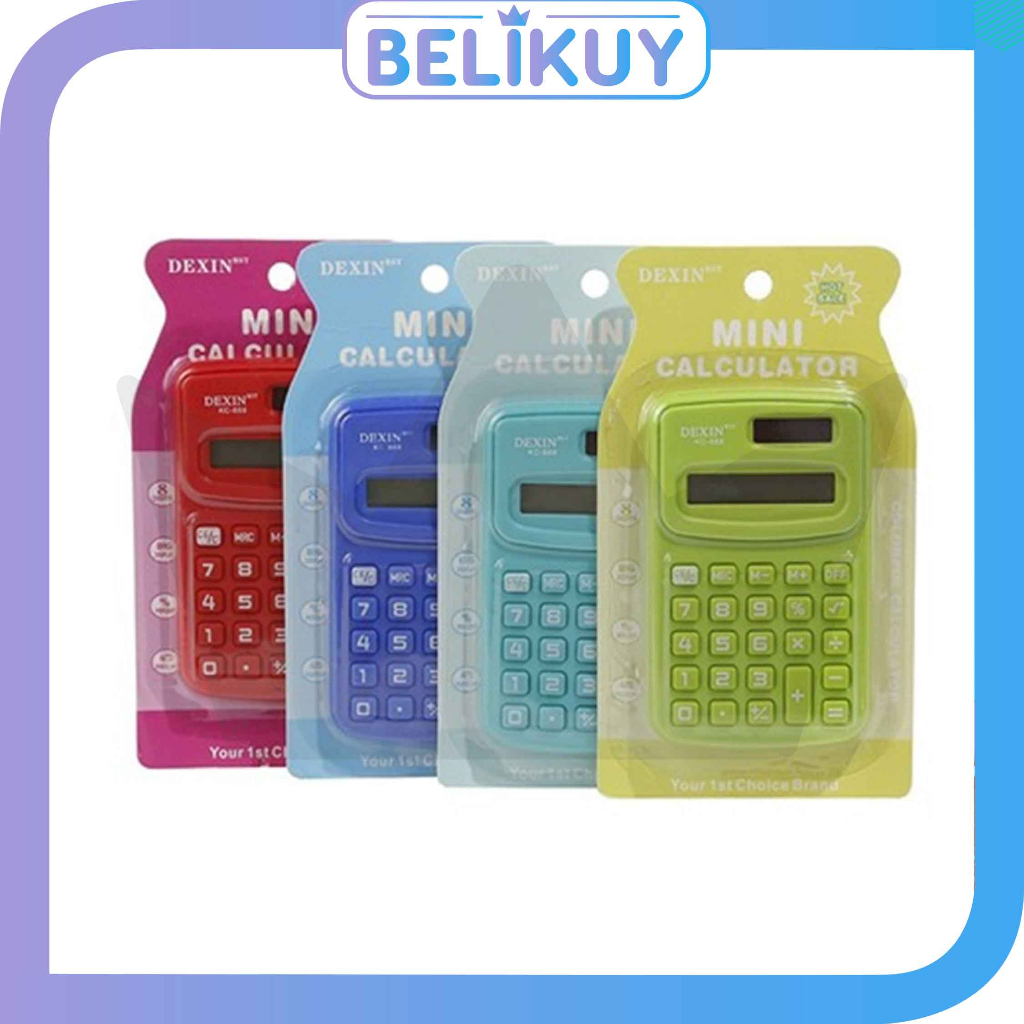 

Belikuy Kalkulator Mini / Kalkulator Portabel STY21