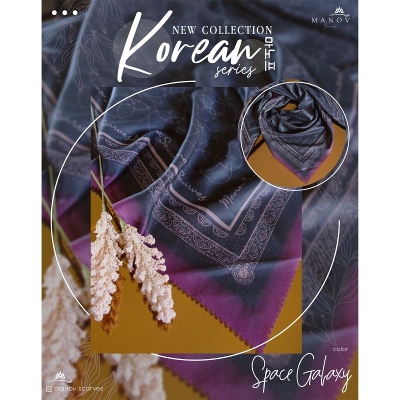 Manov Scarves Reguler ( Korean Series )