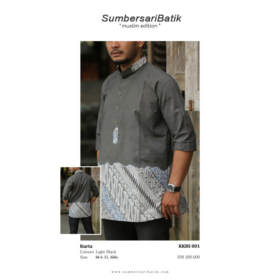 Kemeja Koko Batik Tulis 017