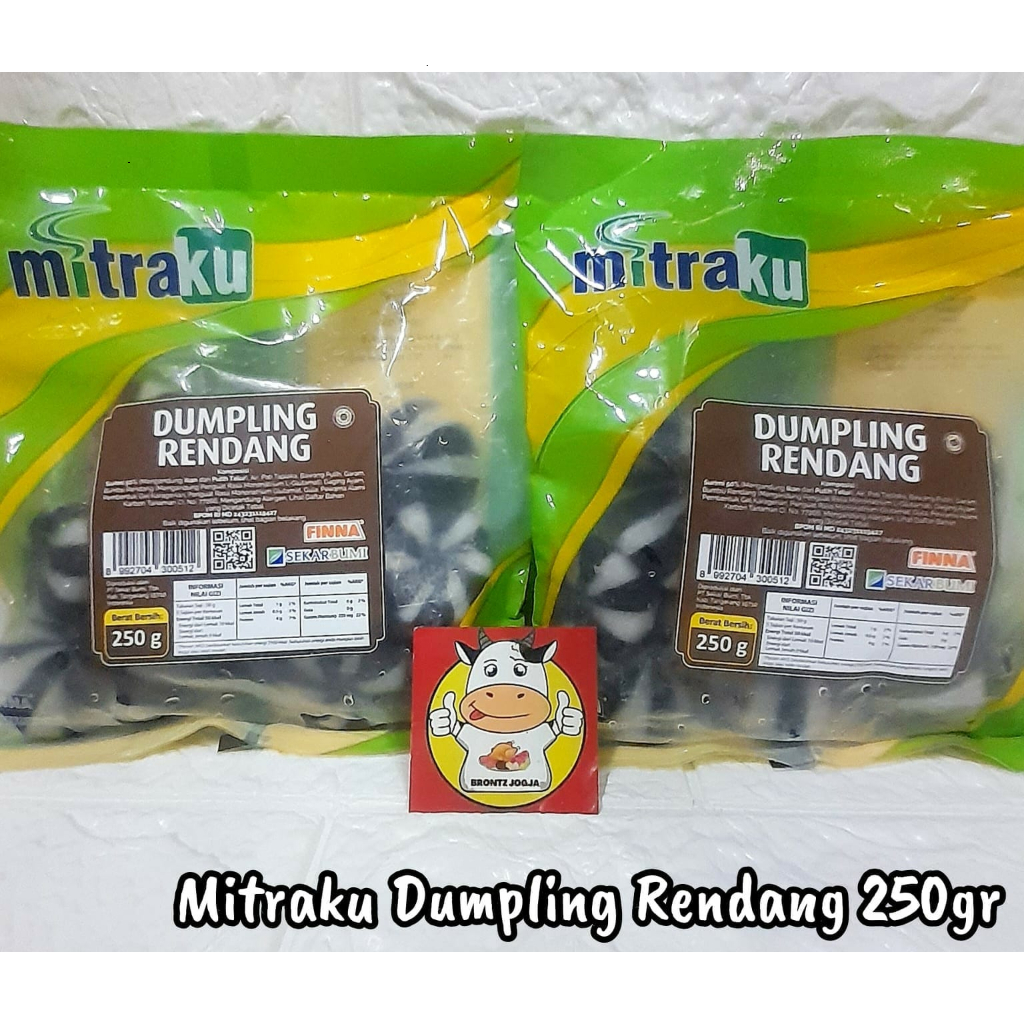 

MITRAKU DUMPLING RENDANG 250GR - FROZEN FOOD - BRONTZ JOGJA