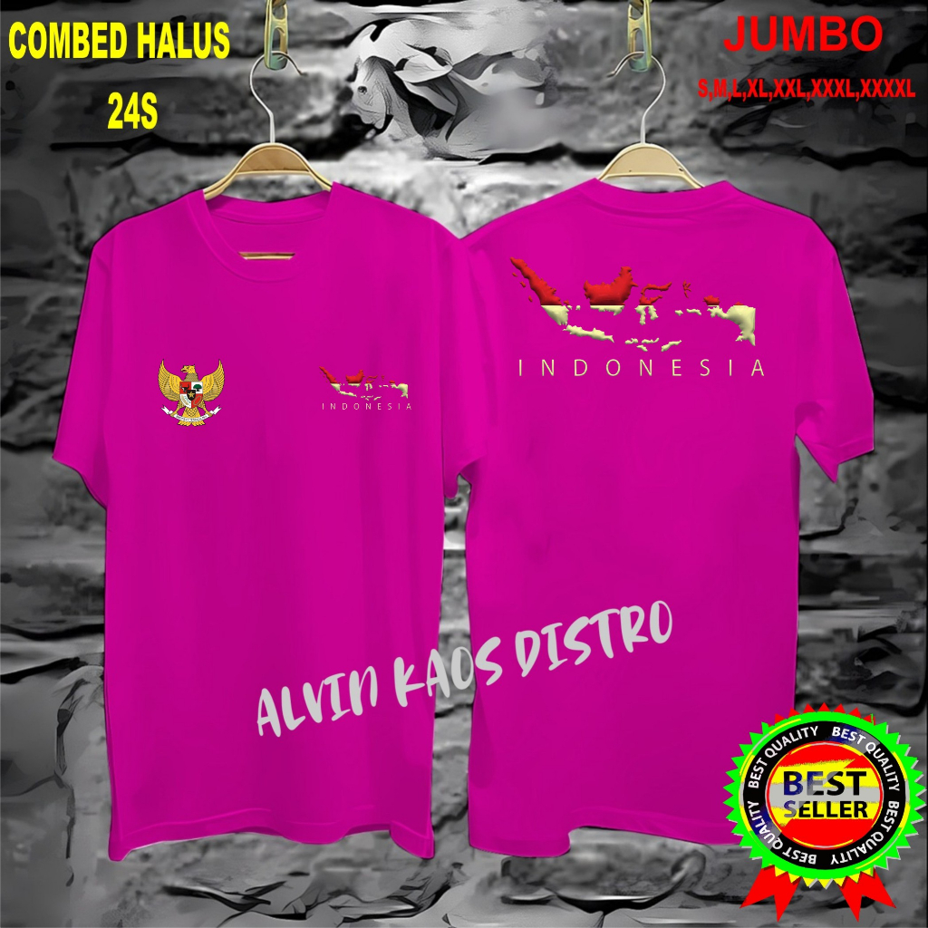 Beli 10 Gratis 1 Pc Hut RI 78 1945 Kemerdekaan RI 2023 Kaos Merah 17 Agustus Kaos pria &amp; Wanita DWs pdk