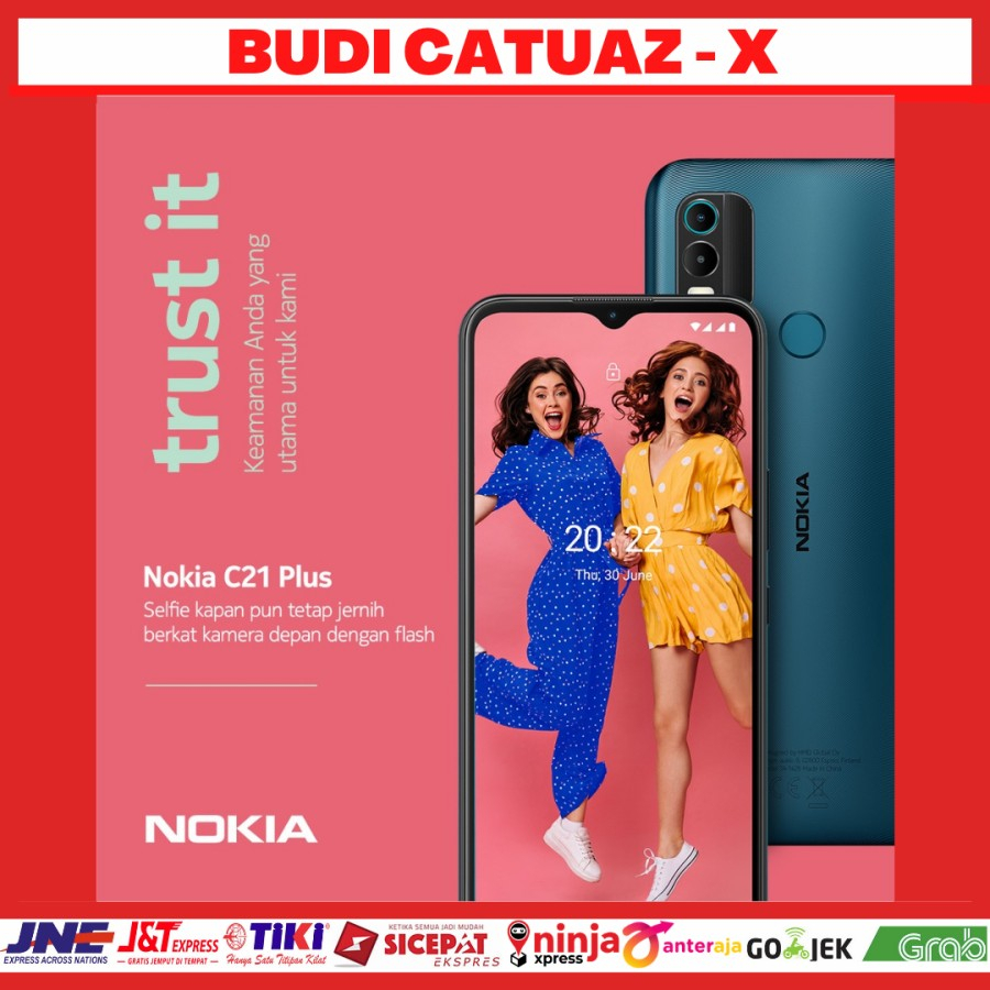 NOKIA C21 PLUS RAM 3GB - 32GB GARANSI RESMI BY TAM